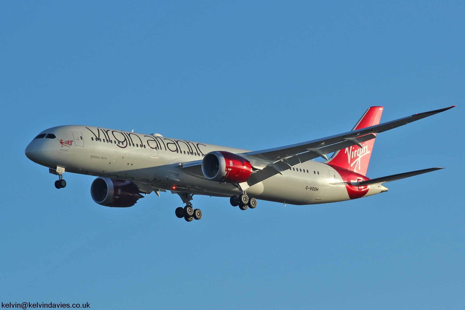 Virgin Atlantic 787 G-VOOH