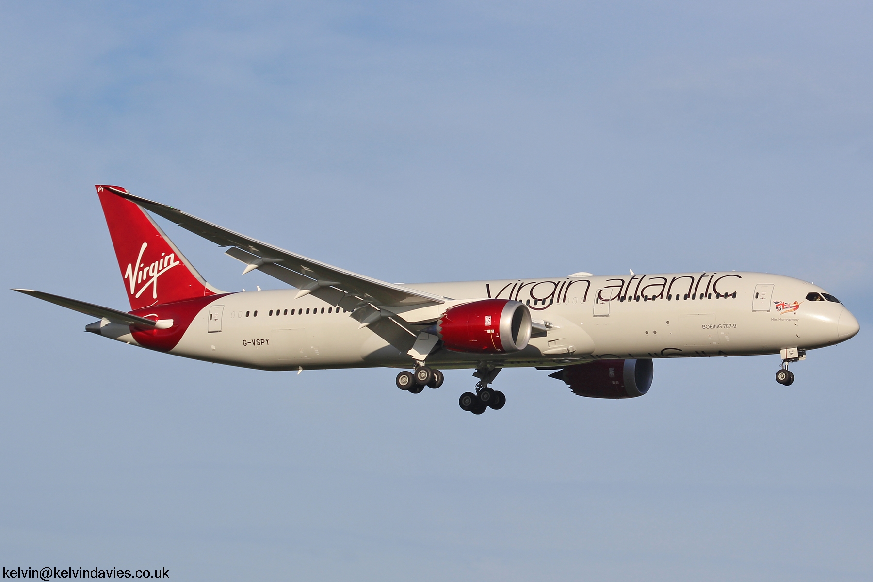 Virgin Atlantic 787 G-VSPY