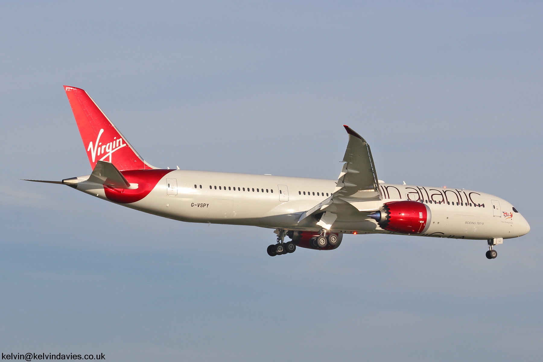 Virgin Atlantic 787 G-VSPY