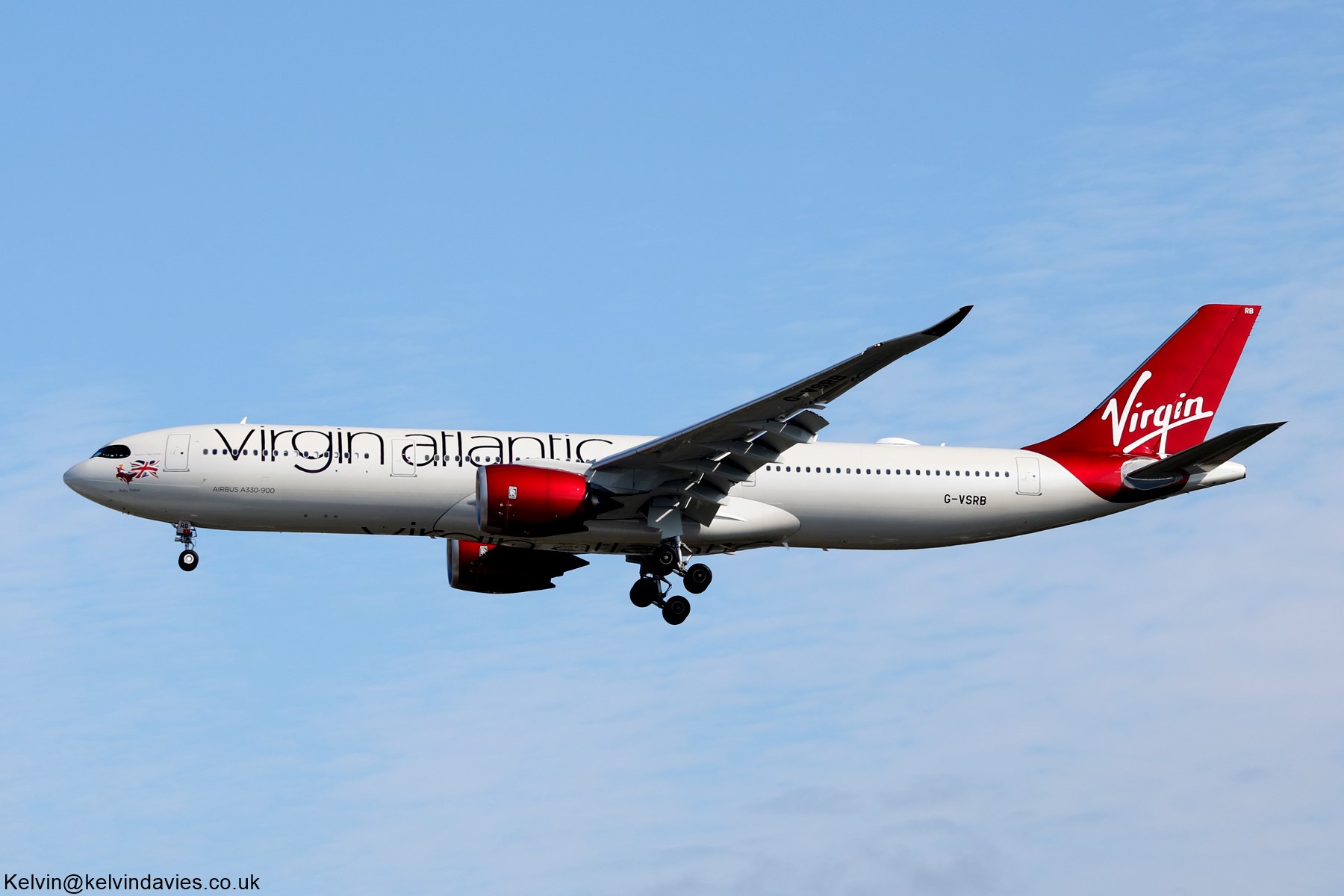Virgin Atlantic A330 NEO G-VSRB