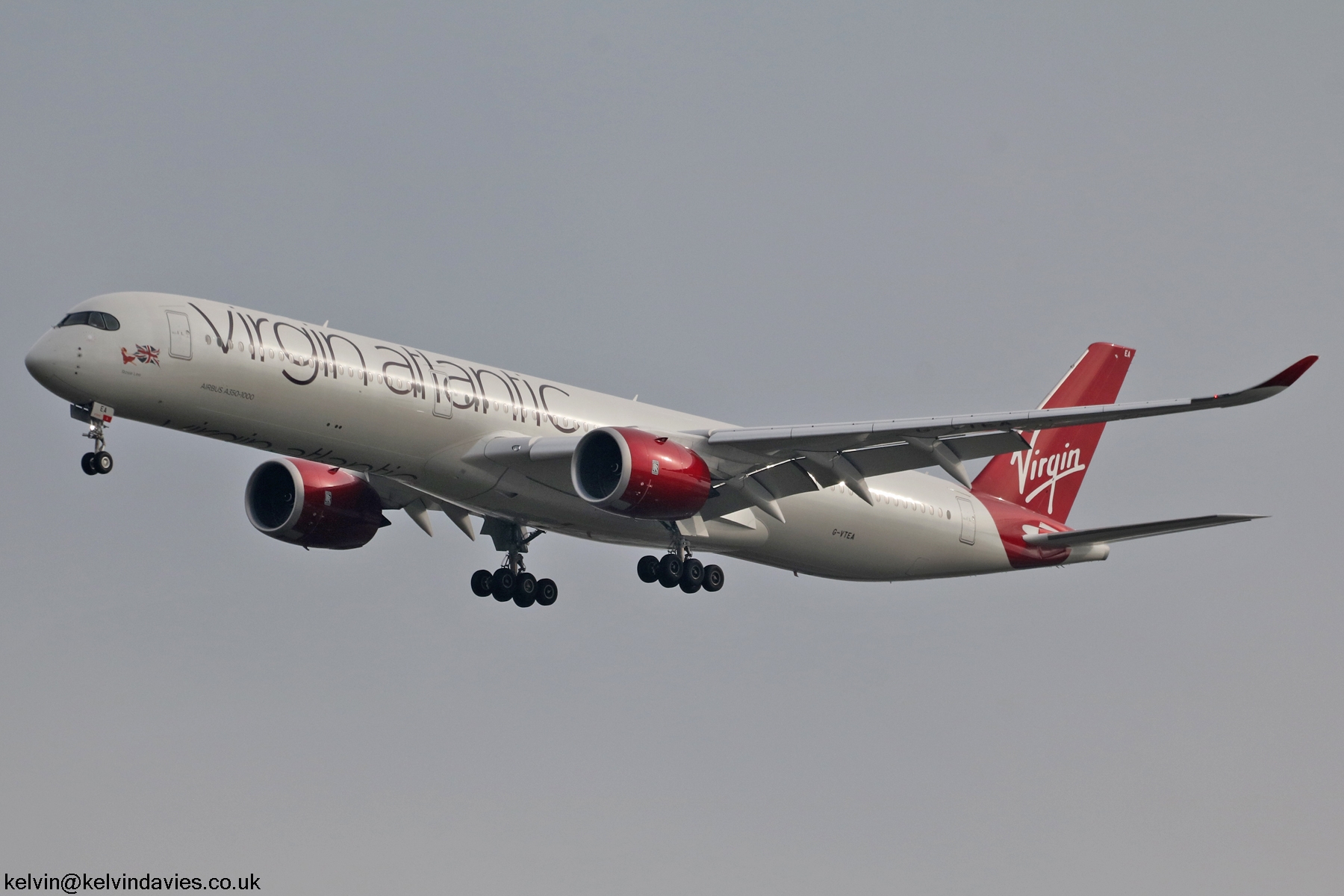 Virgin Atlantic A350 G-VTEA