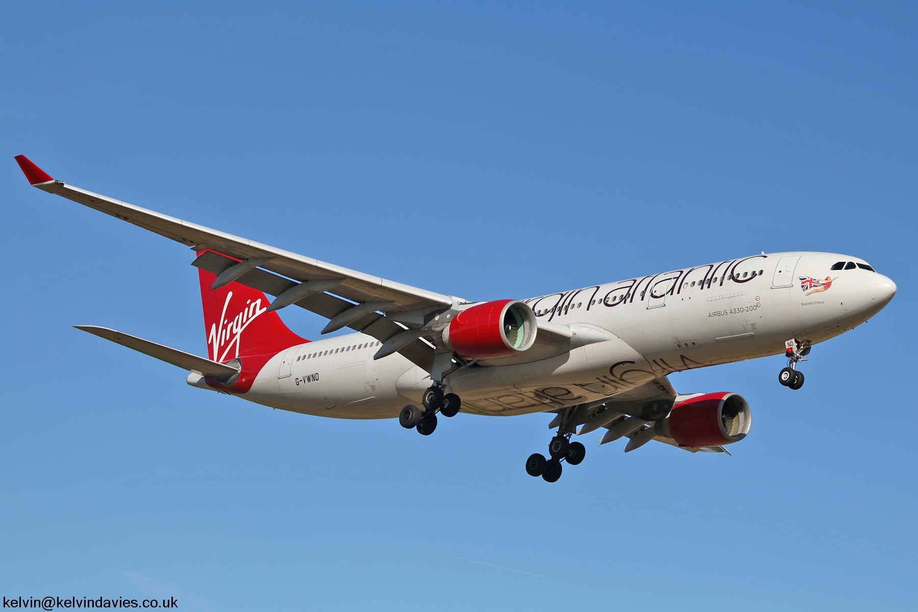 Virgin Atlantic Airways A330 G-VWND