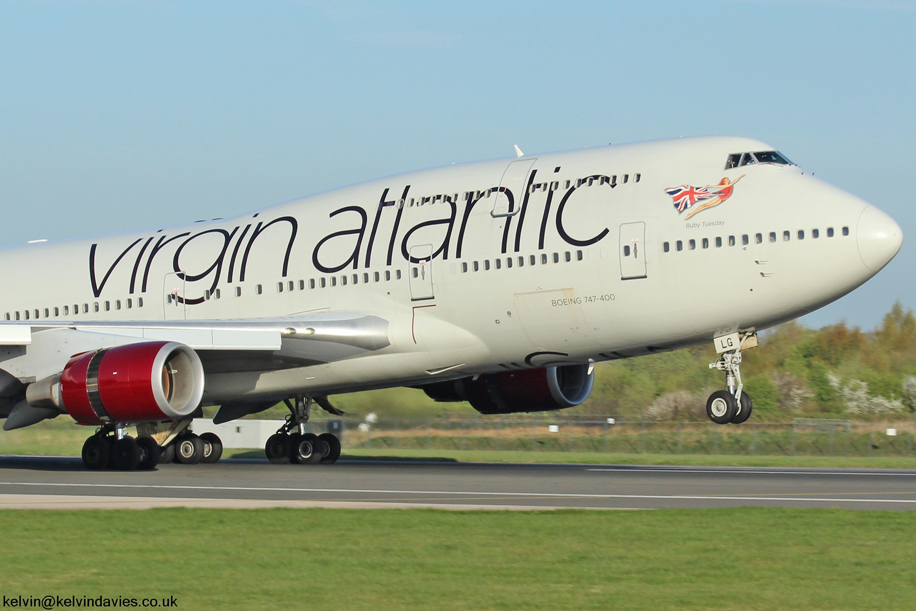 Virgin Atlantic 747 G-VXLG