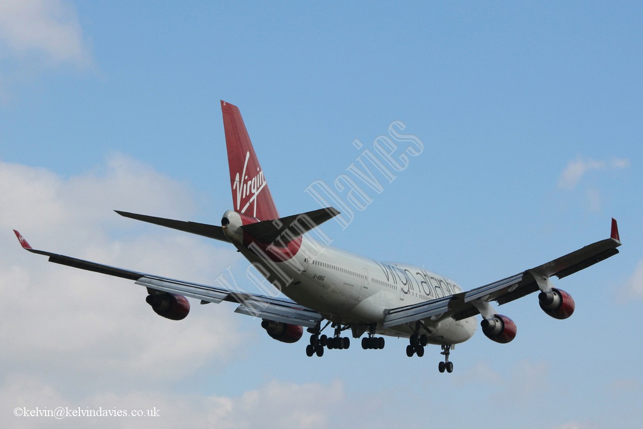 Virgin Atlantic 747 G-VBIG