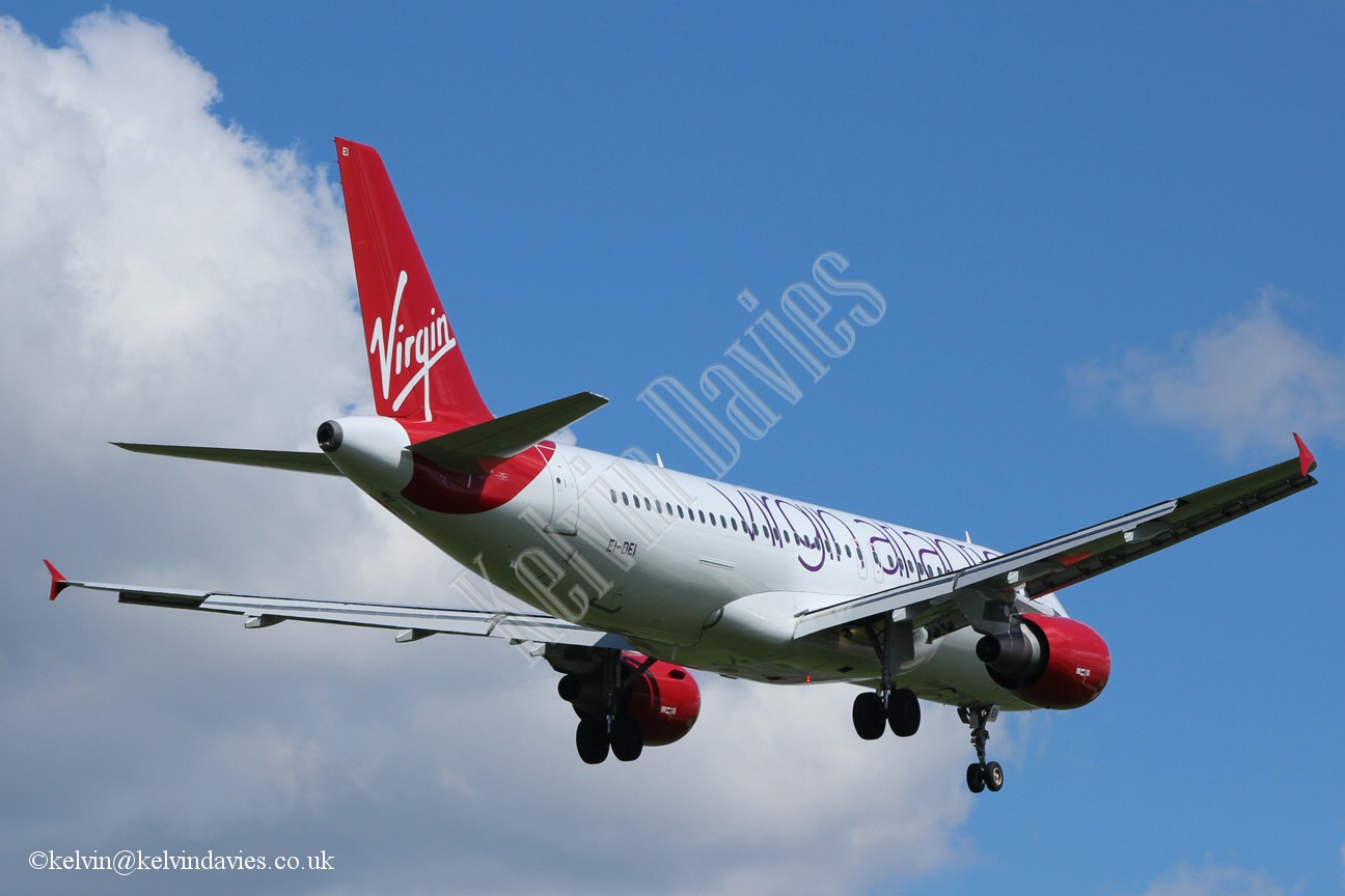 Virgin Atlantic A320 EI-DEI