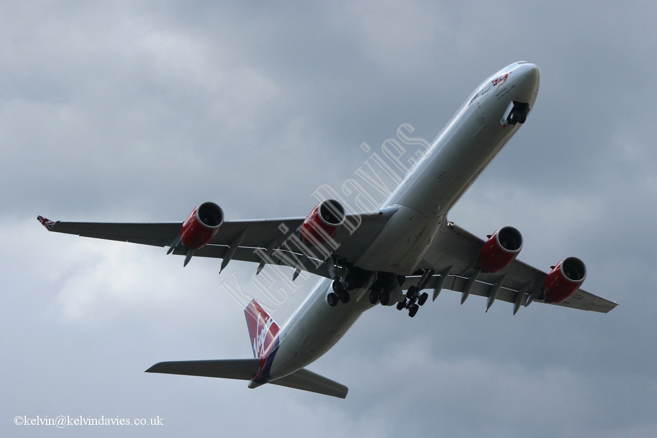 Virgin Atlantic A340 G-VGOA