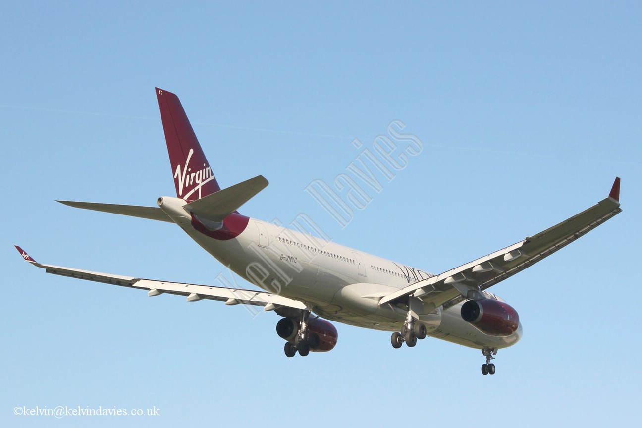 Virgin Atlantic A330 G-VNYC