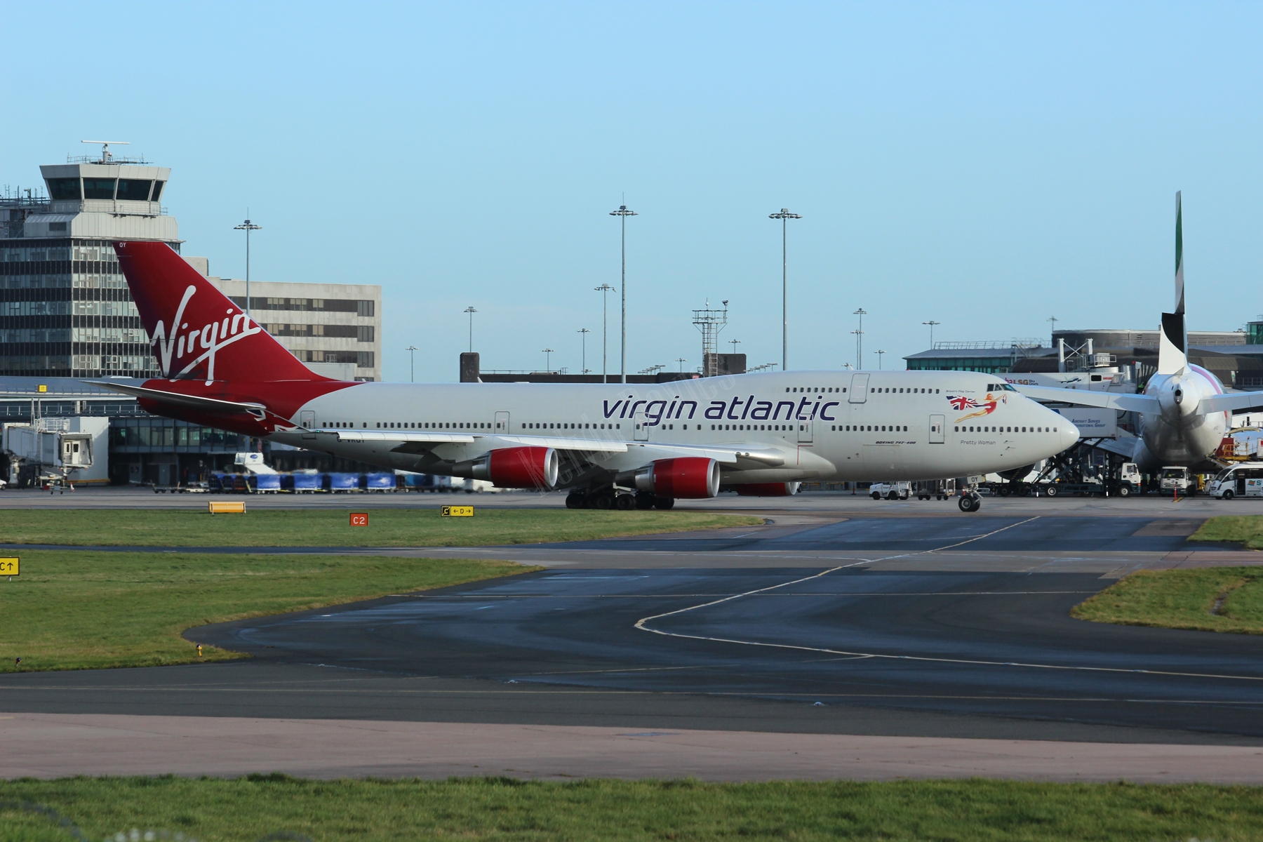 Virgin Atlantic 747 G-VROY