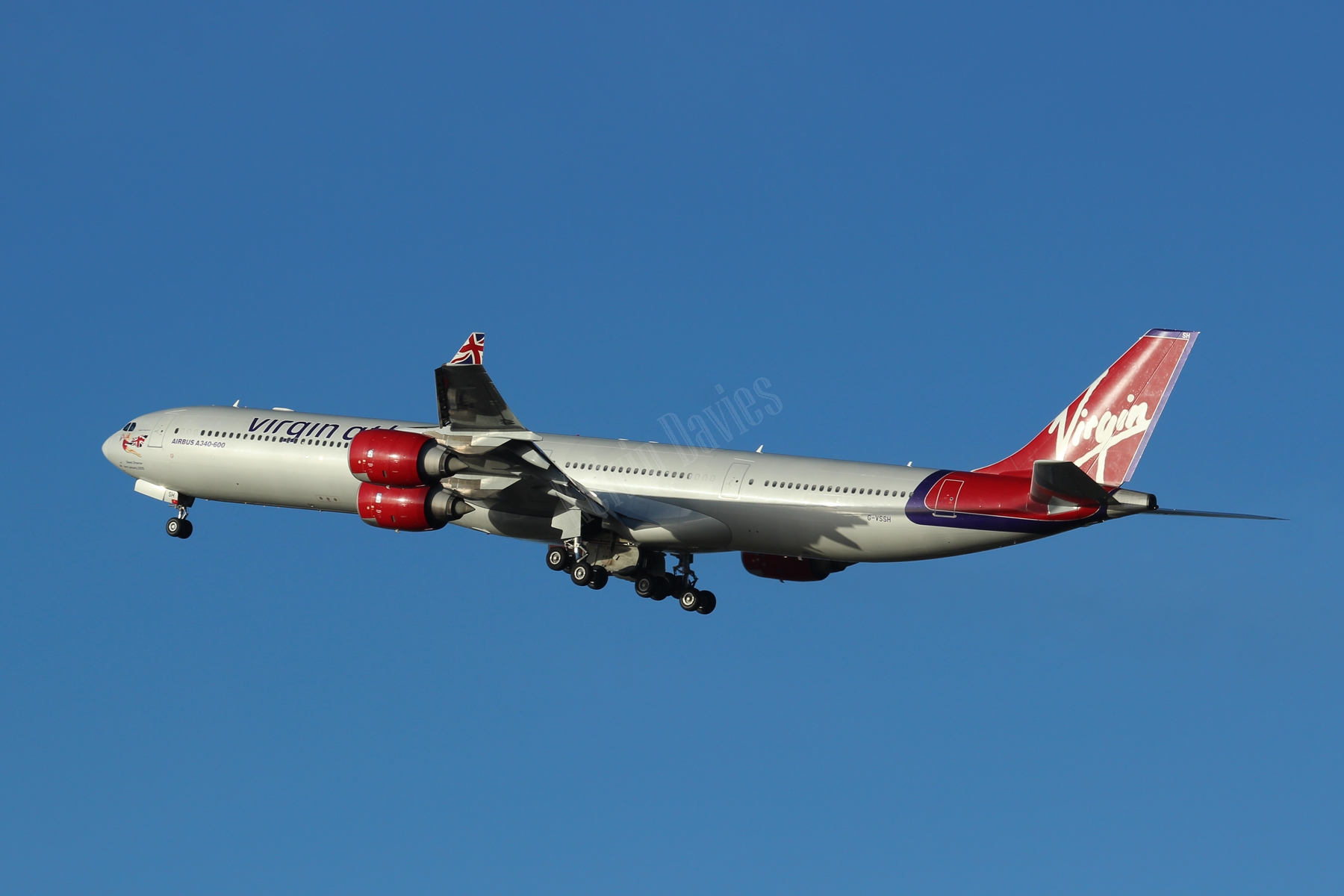 Virgin Atlantic A340 G-VSSH