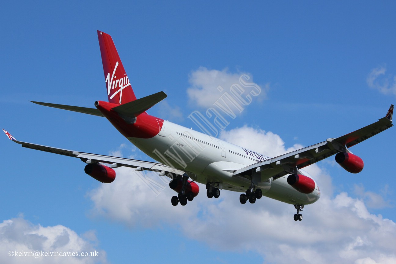 Virgin Atlantic A340 G-VSUN