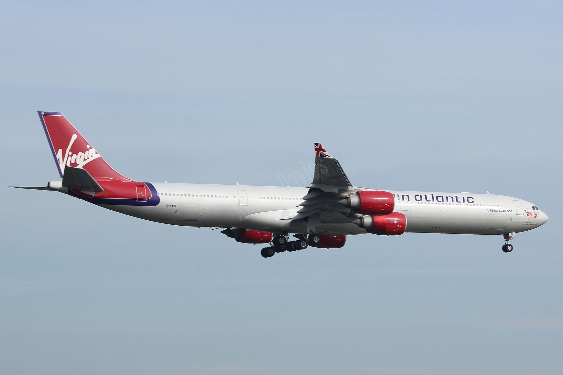 Virgin Atlantic A340 G-VWIN