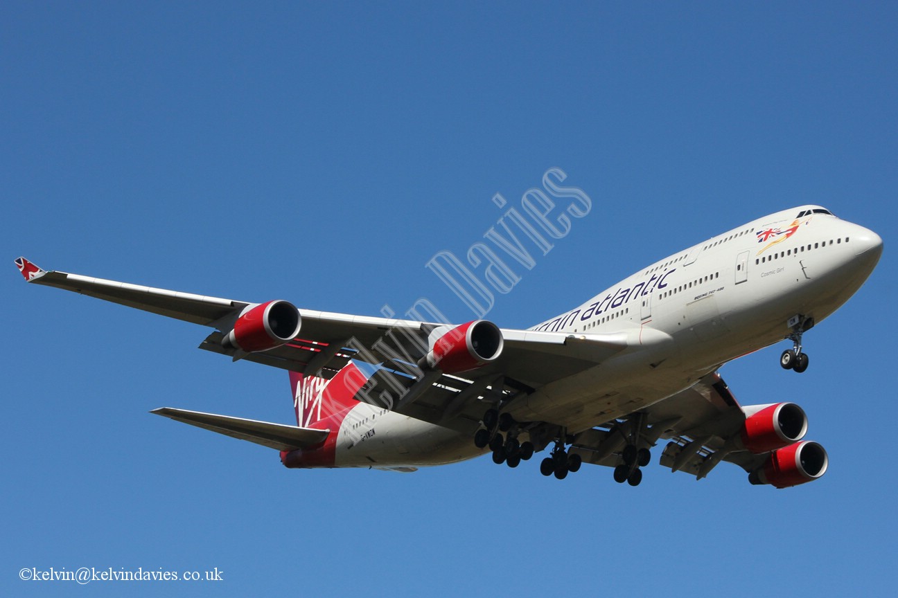 Virgin Atlantic 747 G-VWOW