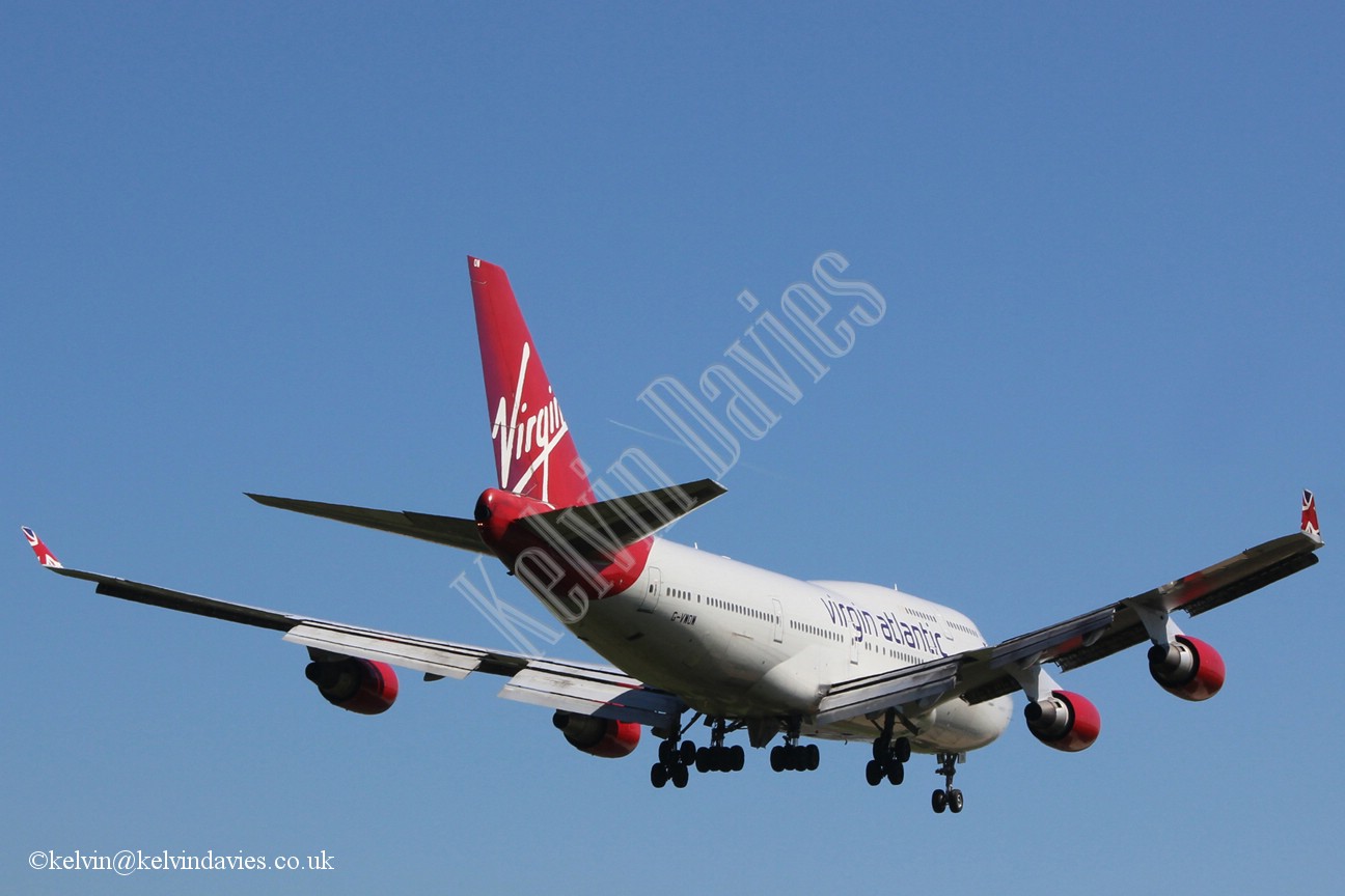 Virgin Atlantic 747 G-VWOW