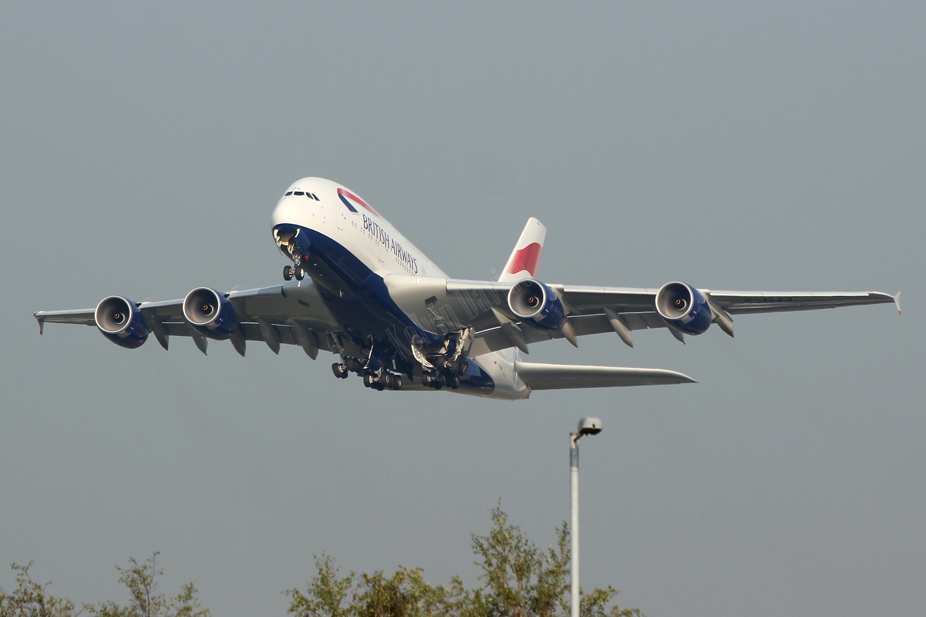 British Airways A380 G-XLEA