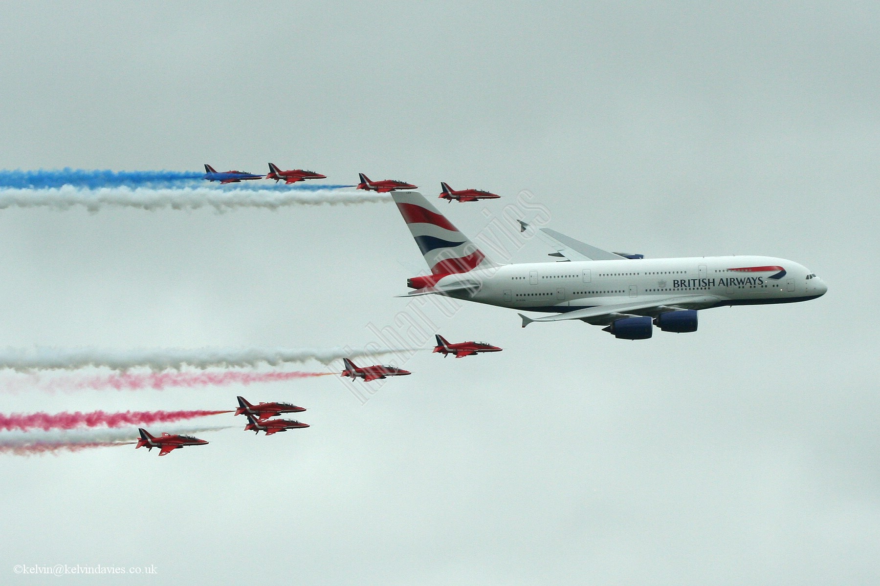 British Airways A380 G-XLEA