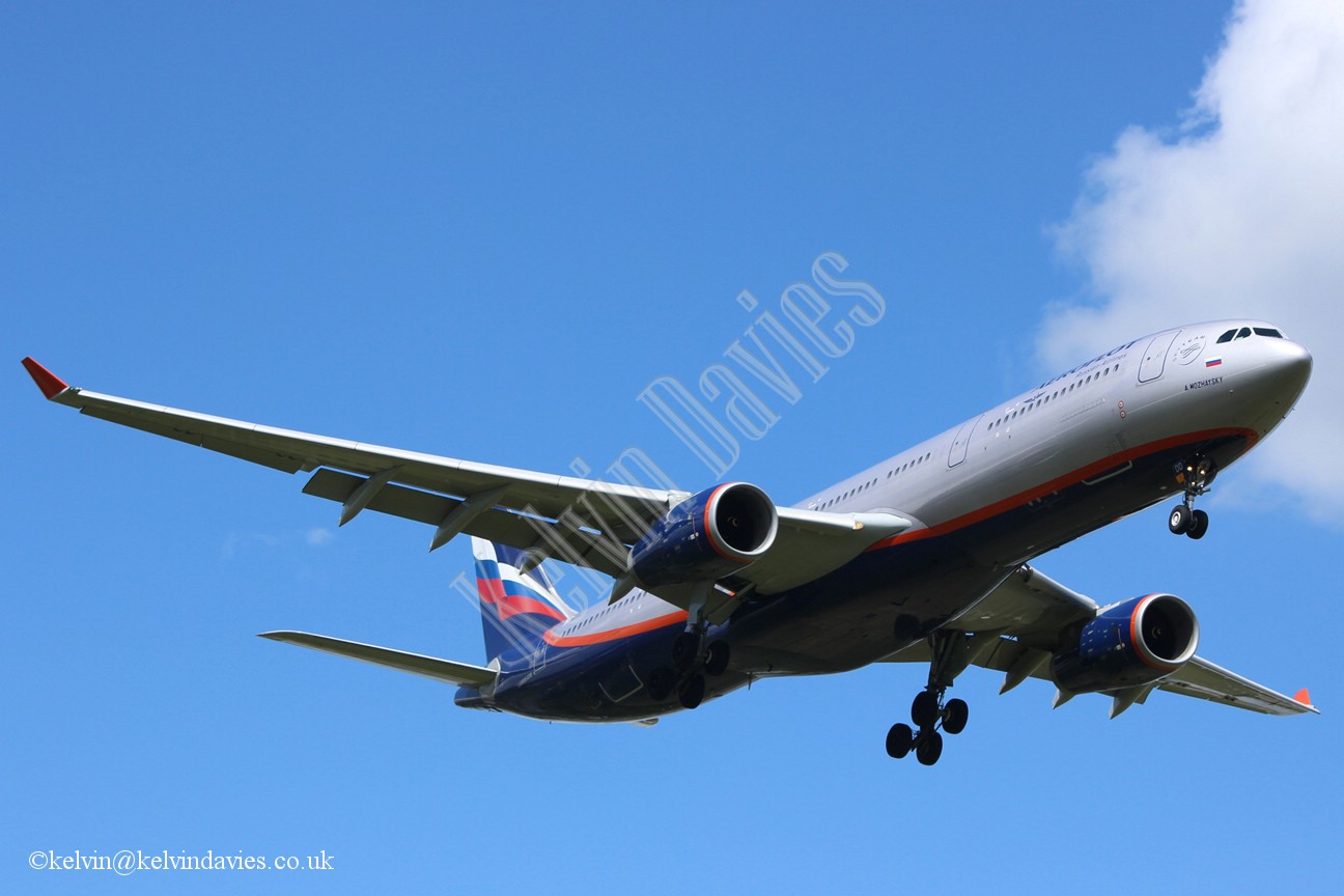 Aeroflot A330 VP-BDD