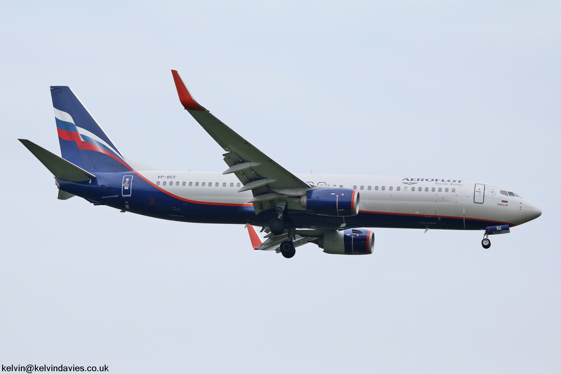 Aeroflot 737NG VP-BCF