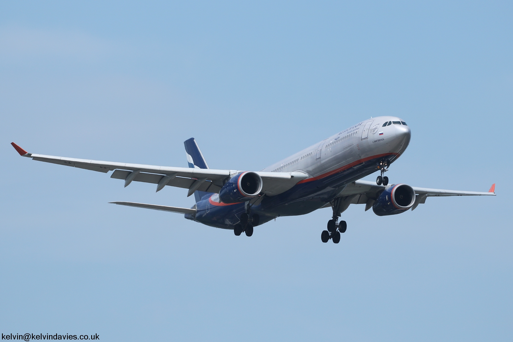 Aeroflot A330 VP-BDE