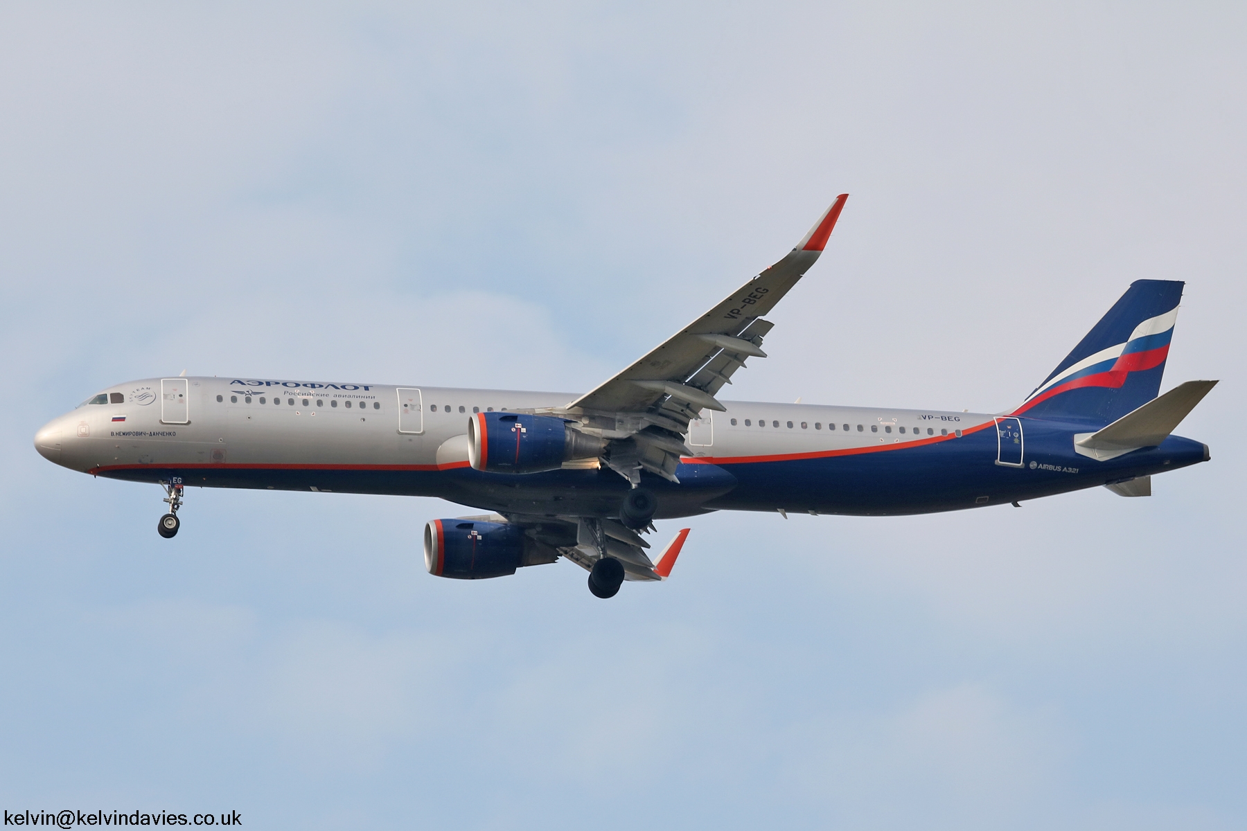 Aeroflot A321 VP-BEG