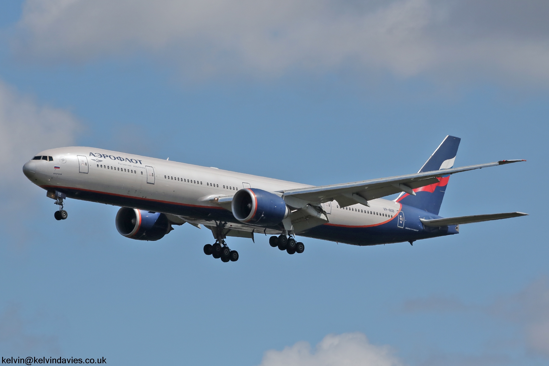 Aeroflot 777 VP-BGB