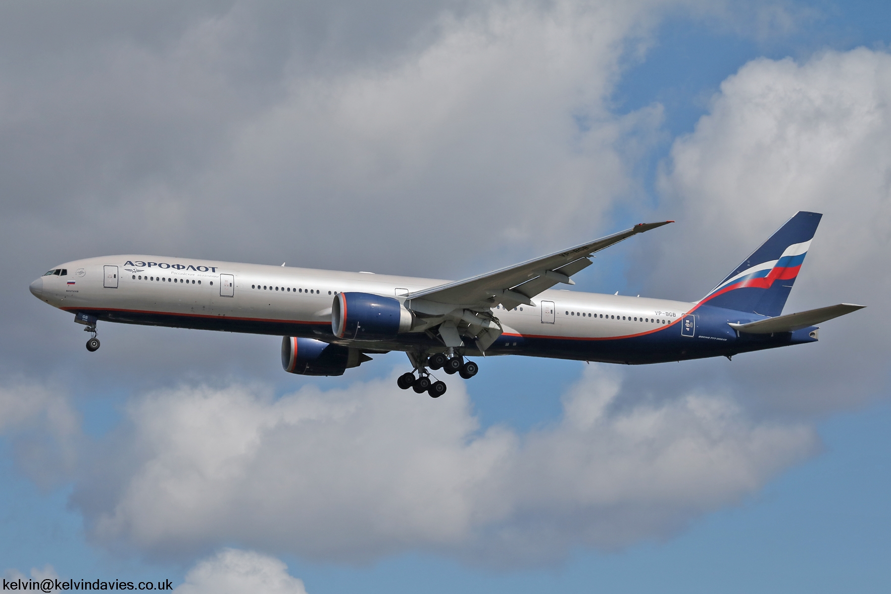 Aeroflot 777 VP-BGB