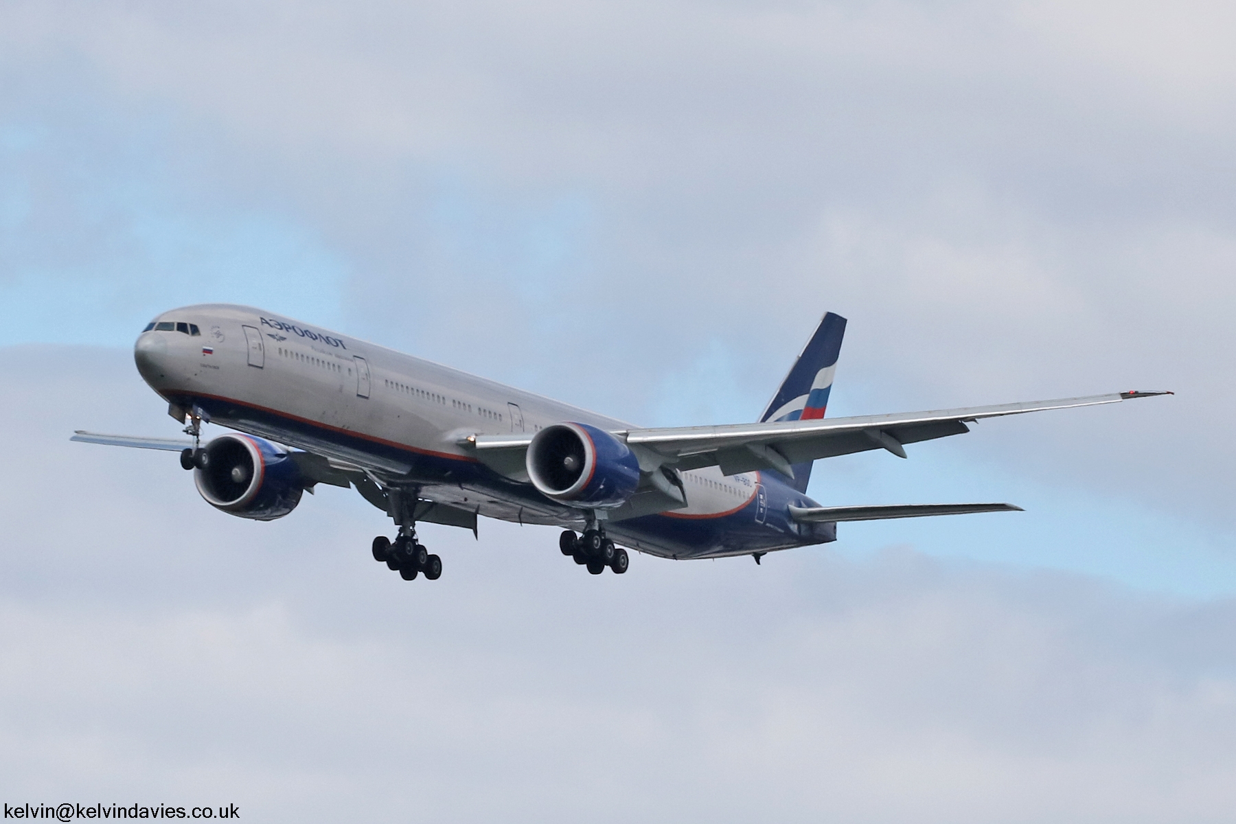 Aeroflot 777 VP-BGC