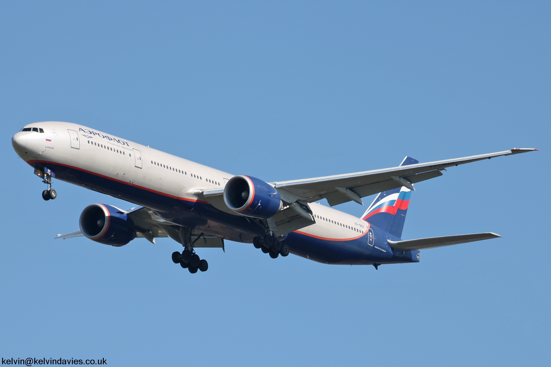Aeroflot 777 VP-BGF