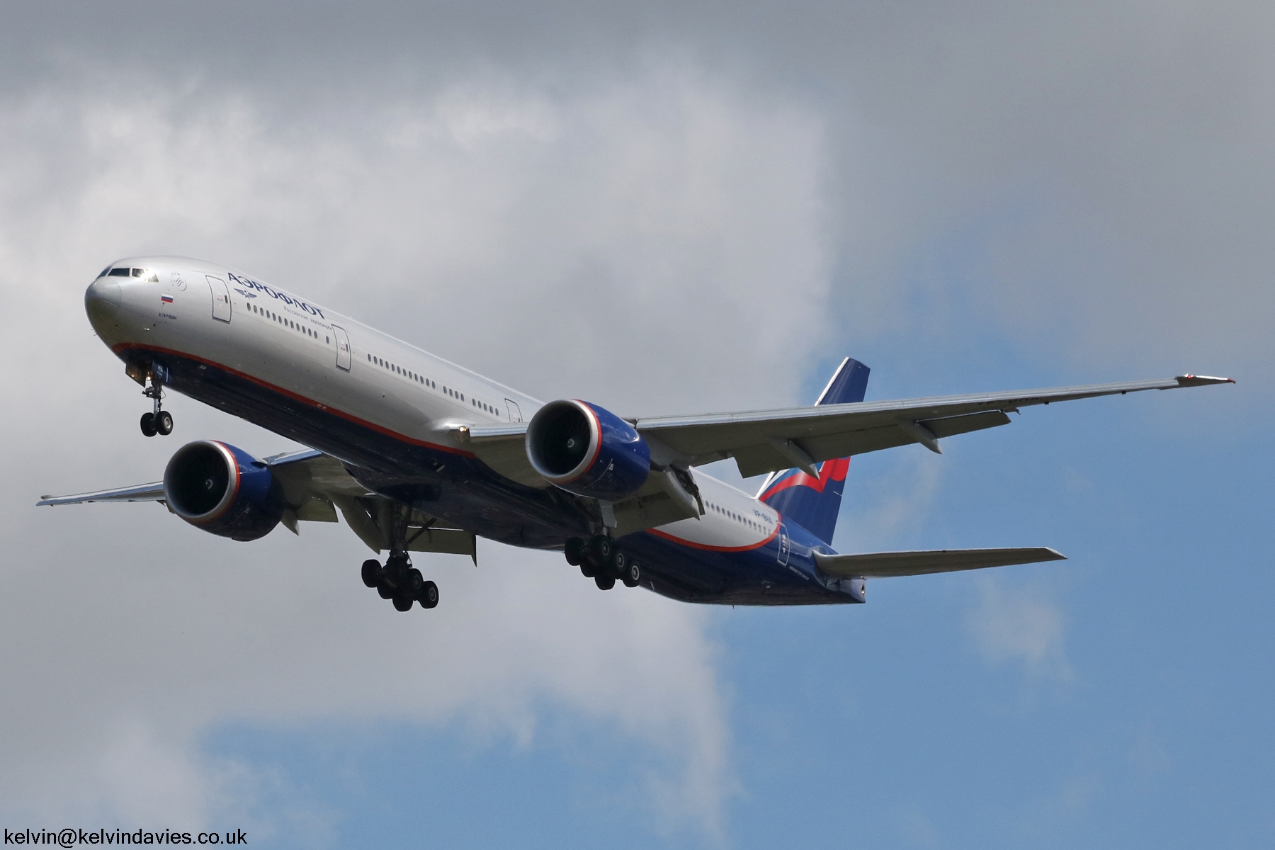 Aeroflot 777 VP-BHA