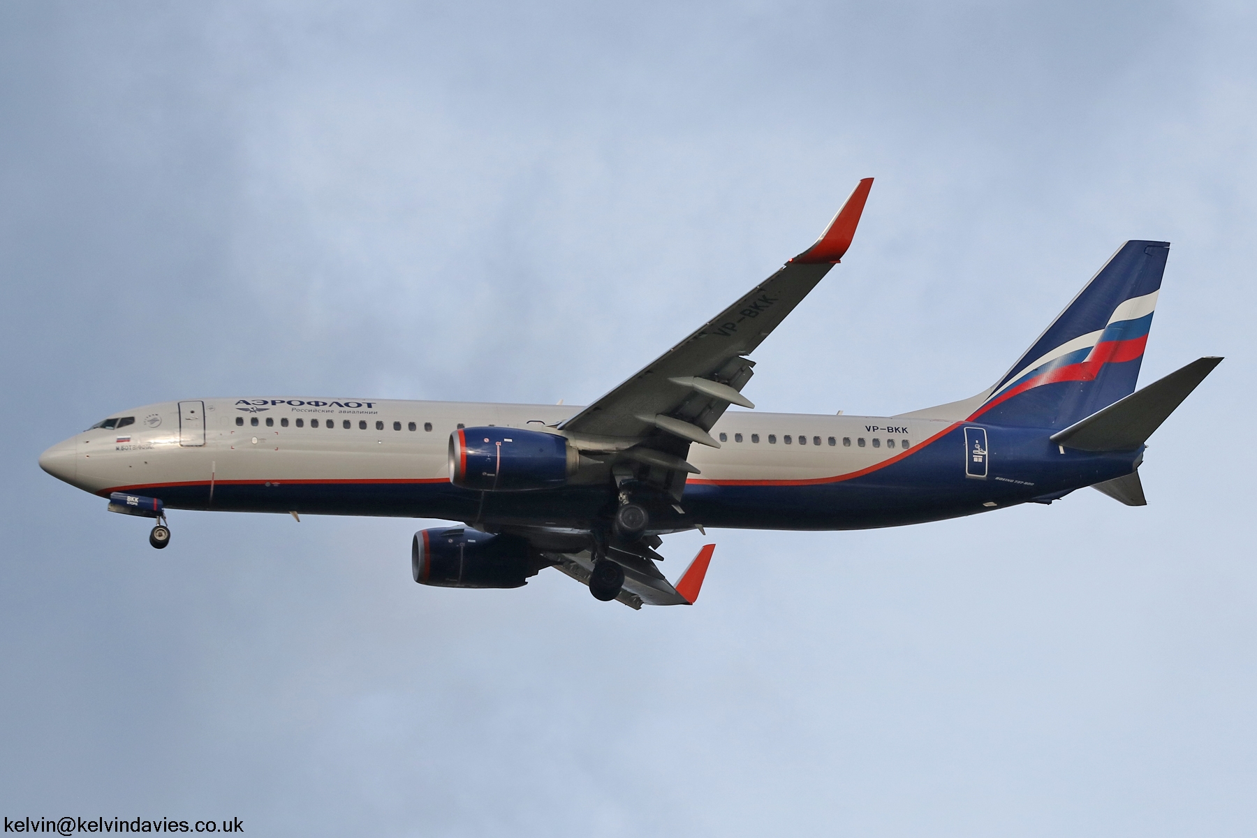 Aeroflot 737NG VP-BKK