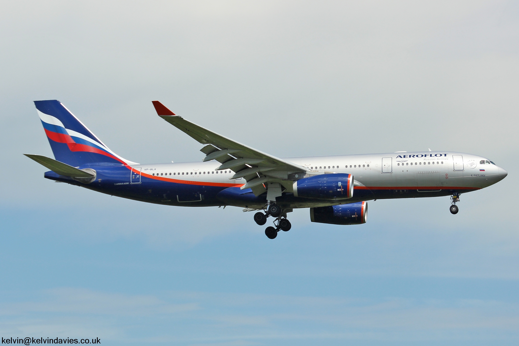 Aeroflot A330 VP-BLX