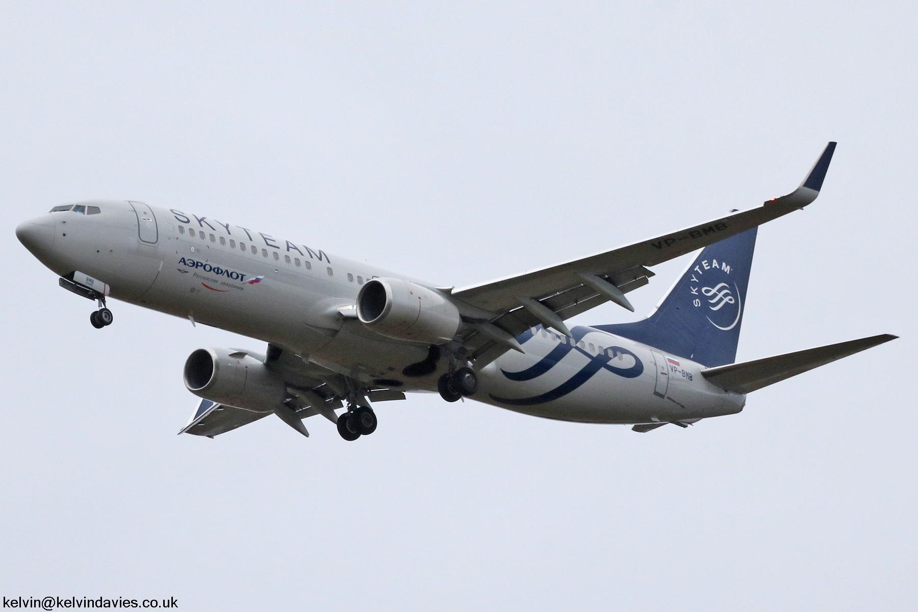 Aeroflot 737NG VP-BMB