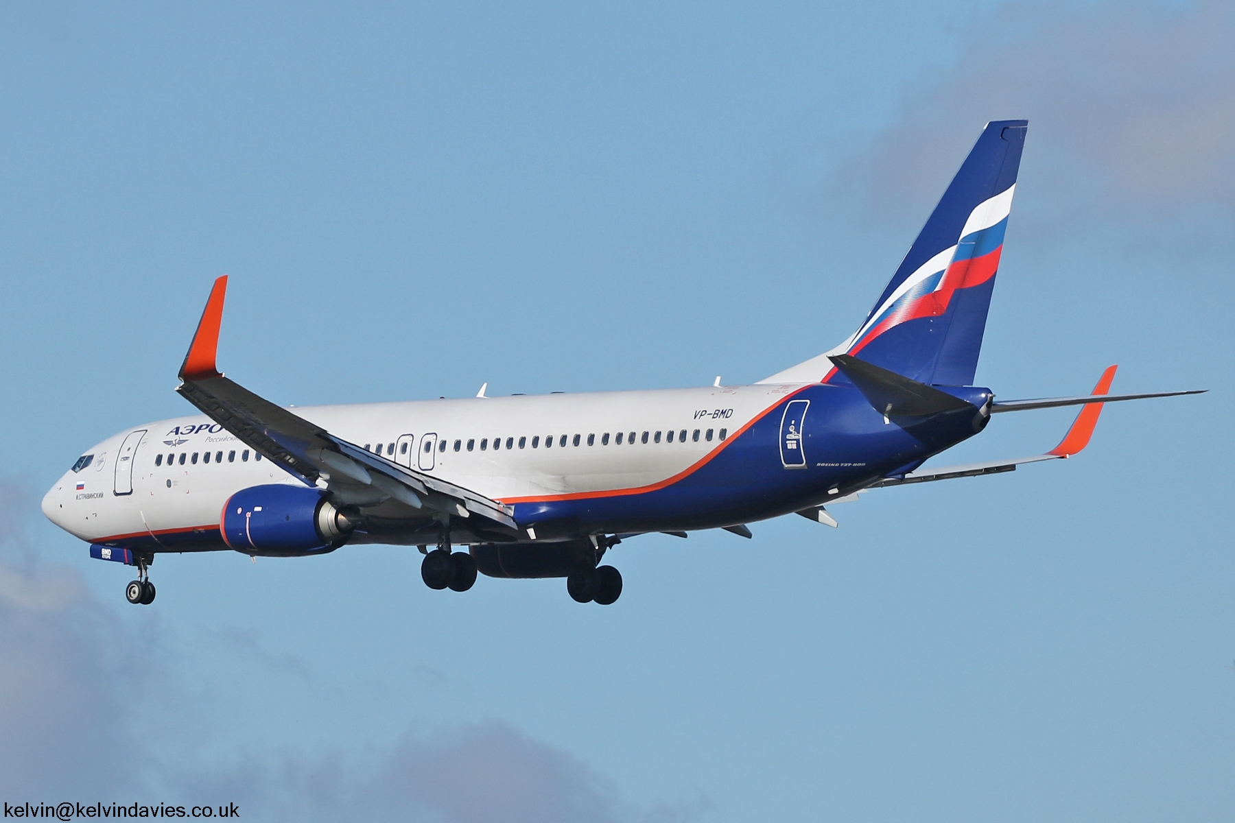 Aeroflot 737NG VP-BMD
