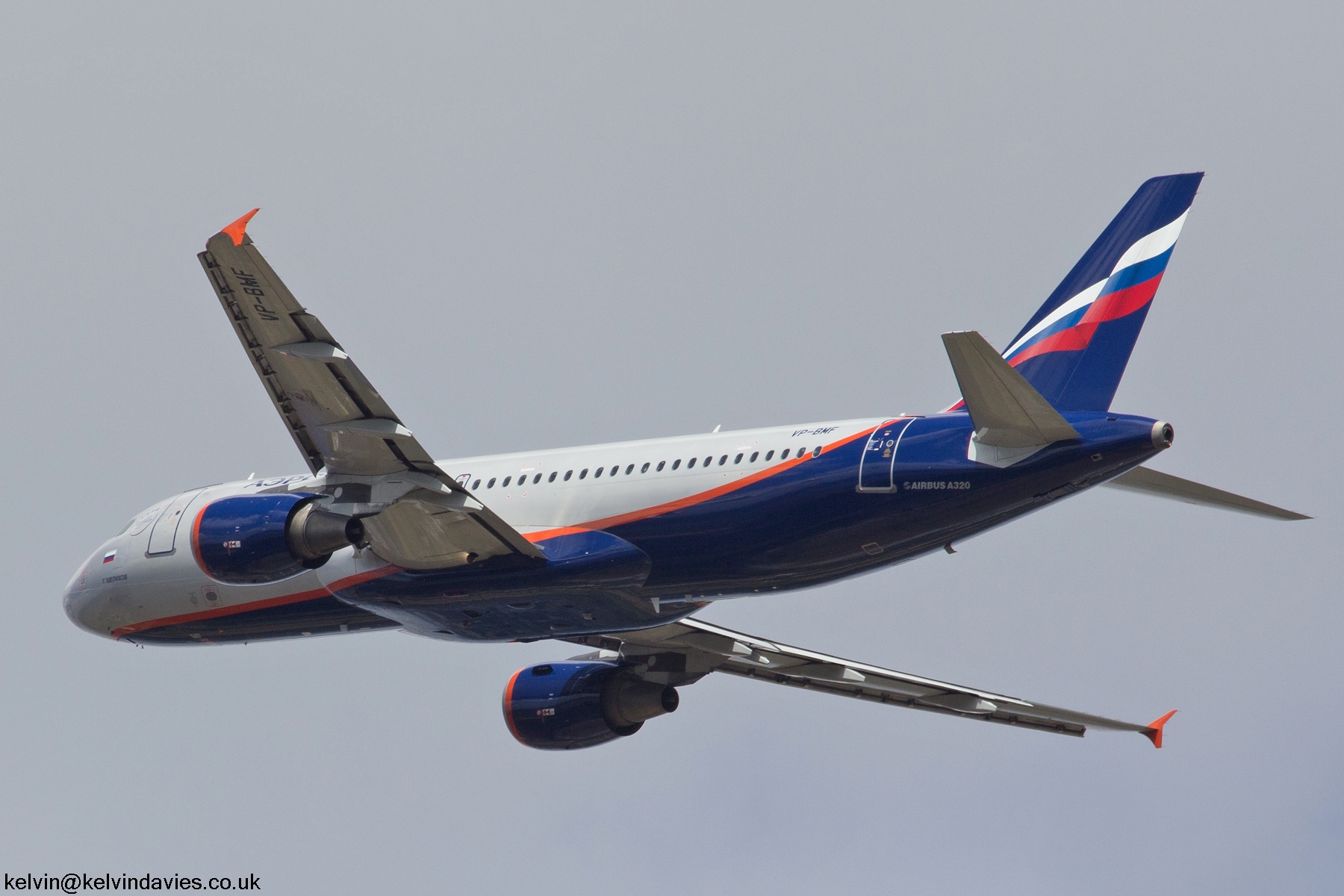 Aeroflot A320 VP-BMF