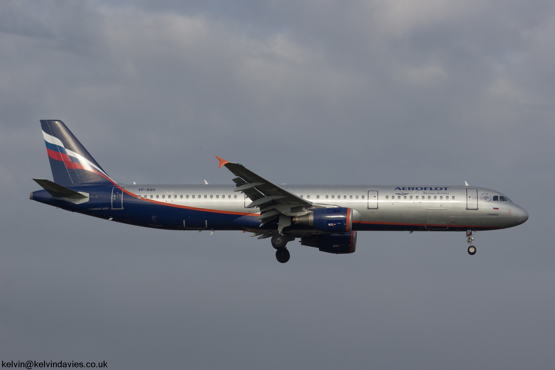 Aeroflot A321 VP-BQS