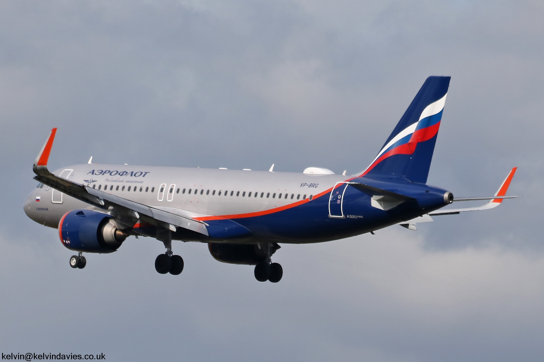 Aeroflot A320 VP-BRG