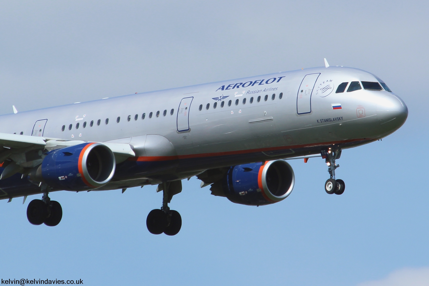 Aeroflot A321 VP-BTG