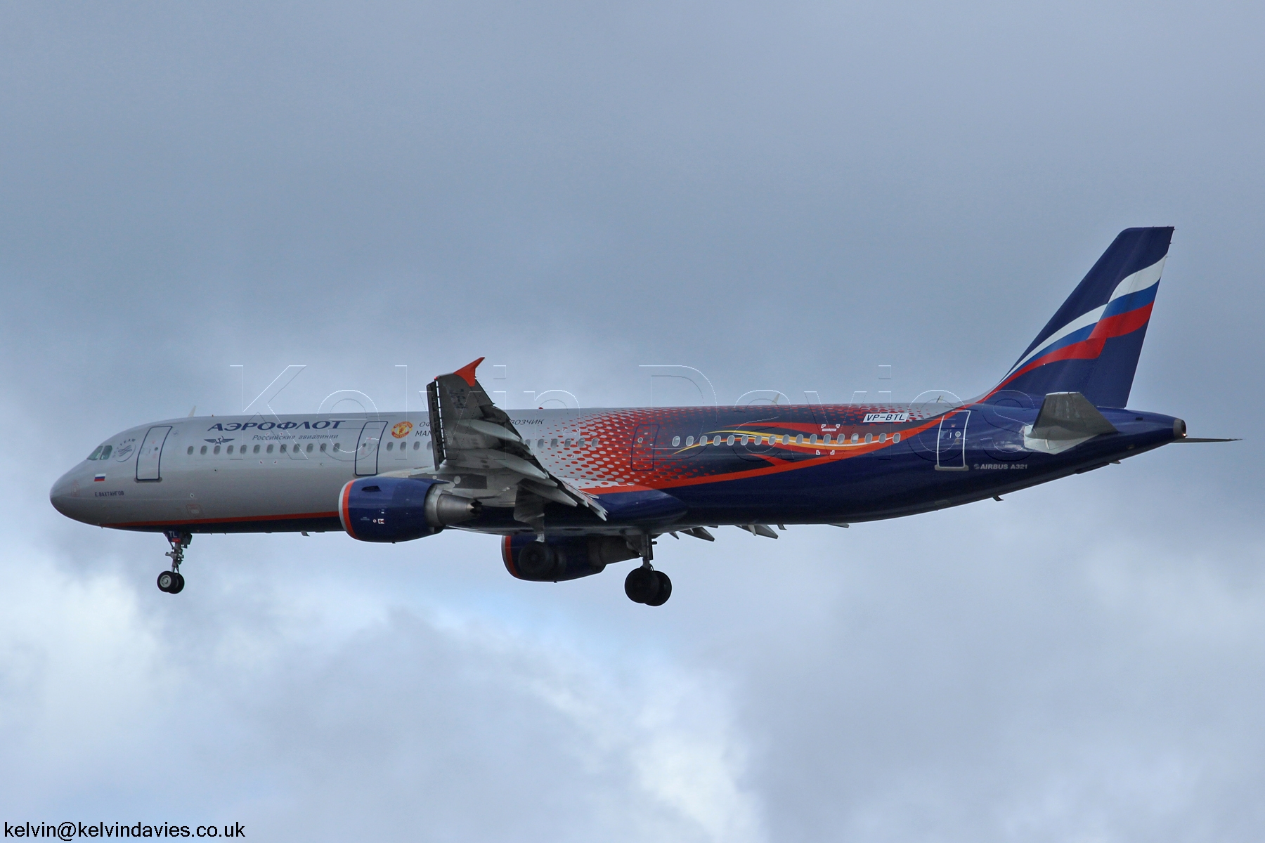 Aeroflot A321 VP-BTL