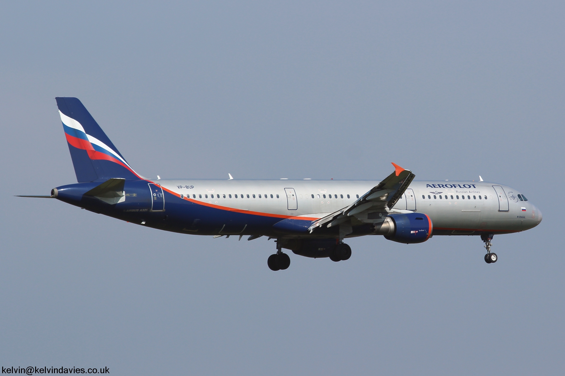 Aeroflot A321 VP-BUP
