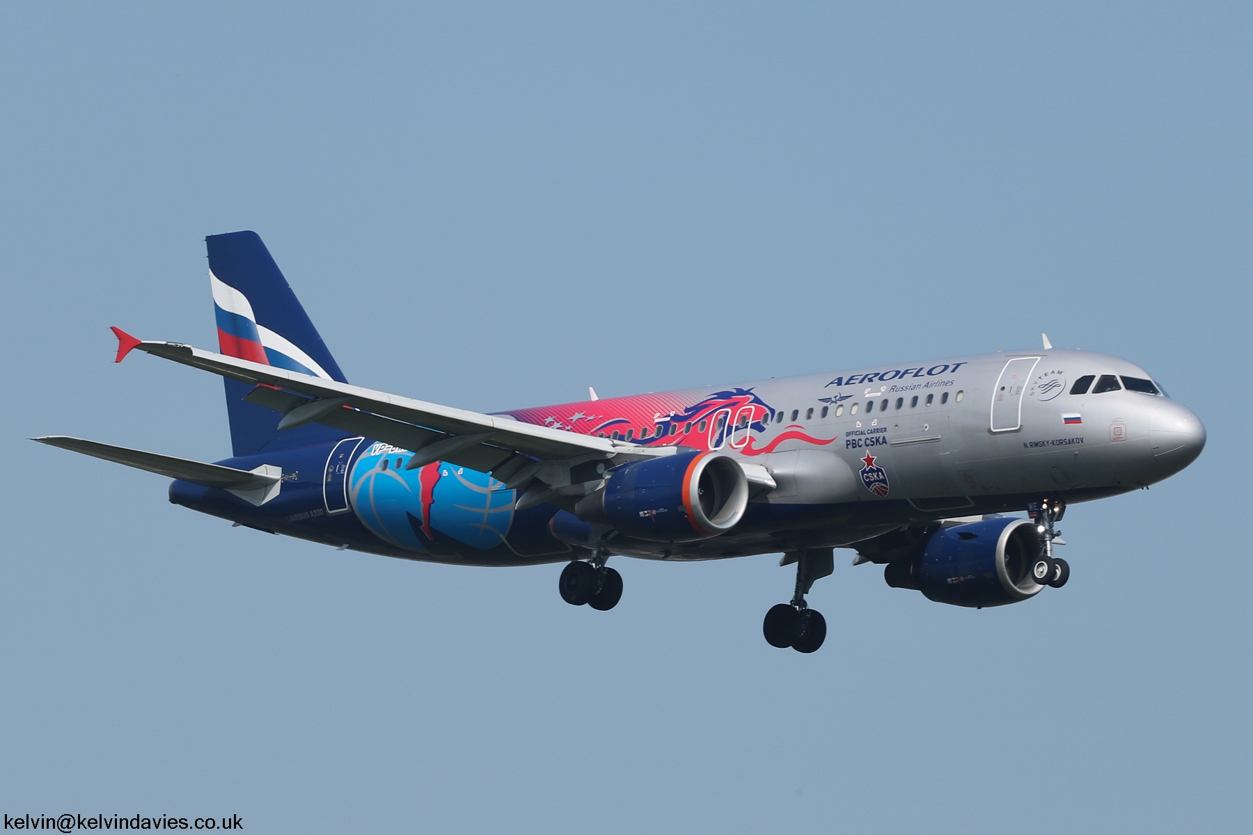 Aeroflot A320 VP-BWE