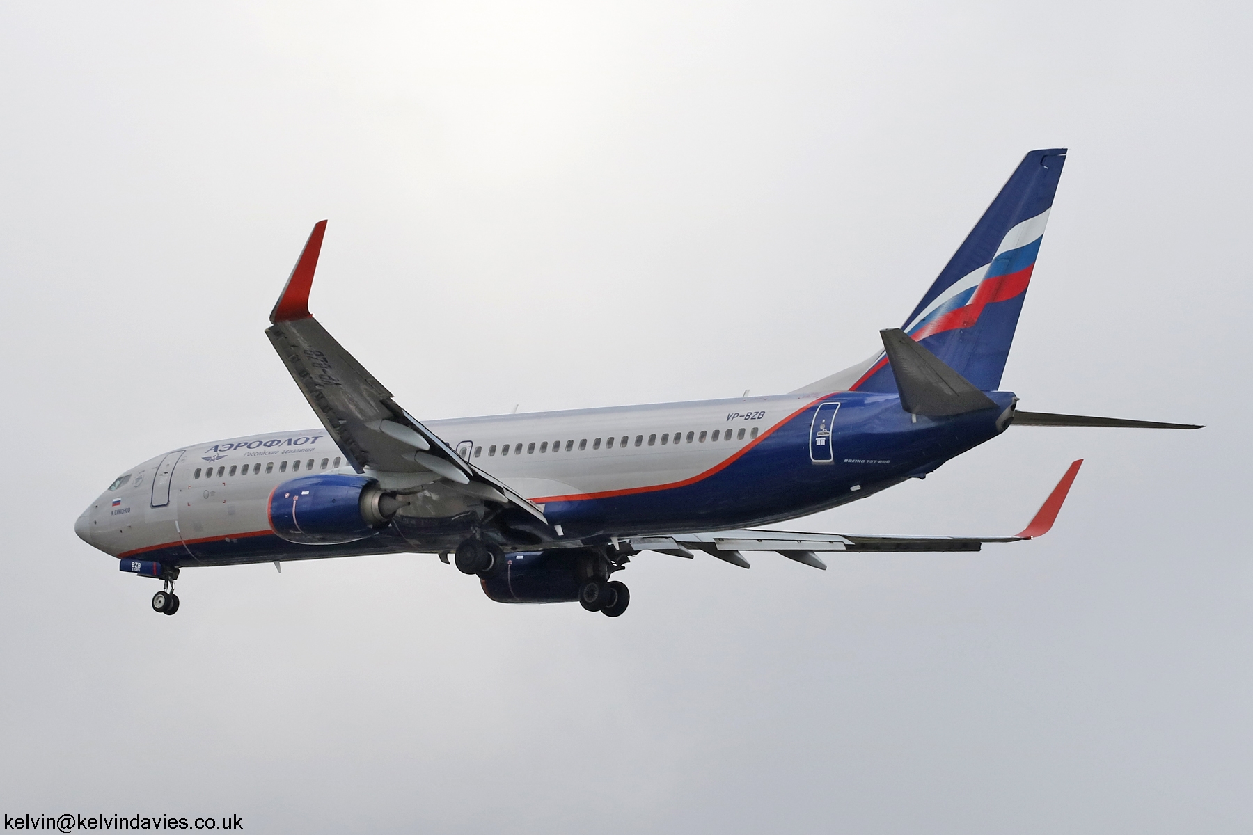 Aeroflot 737NG VP-BZB