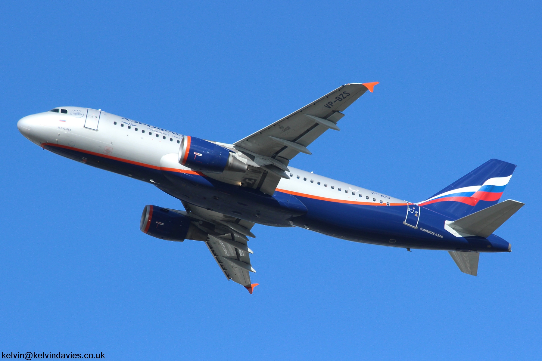 Aeroflot A320 VP-BZS