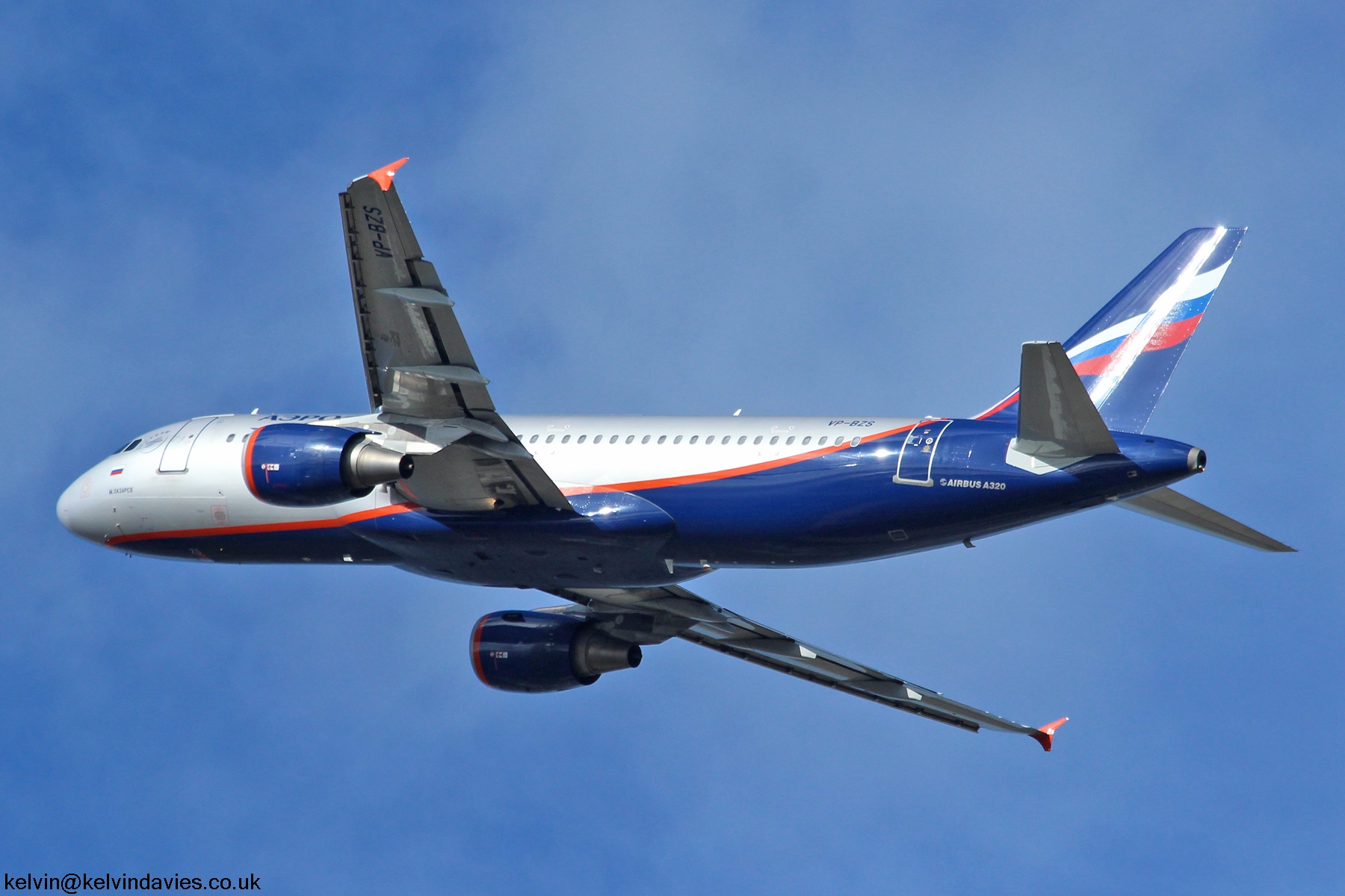 Aeroflot A320 VP-BZS
