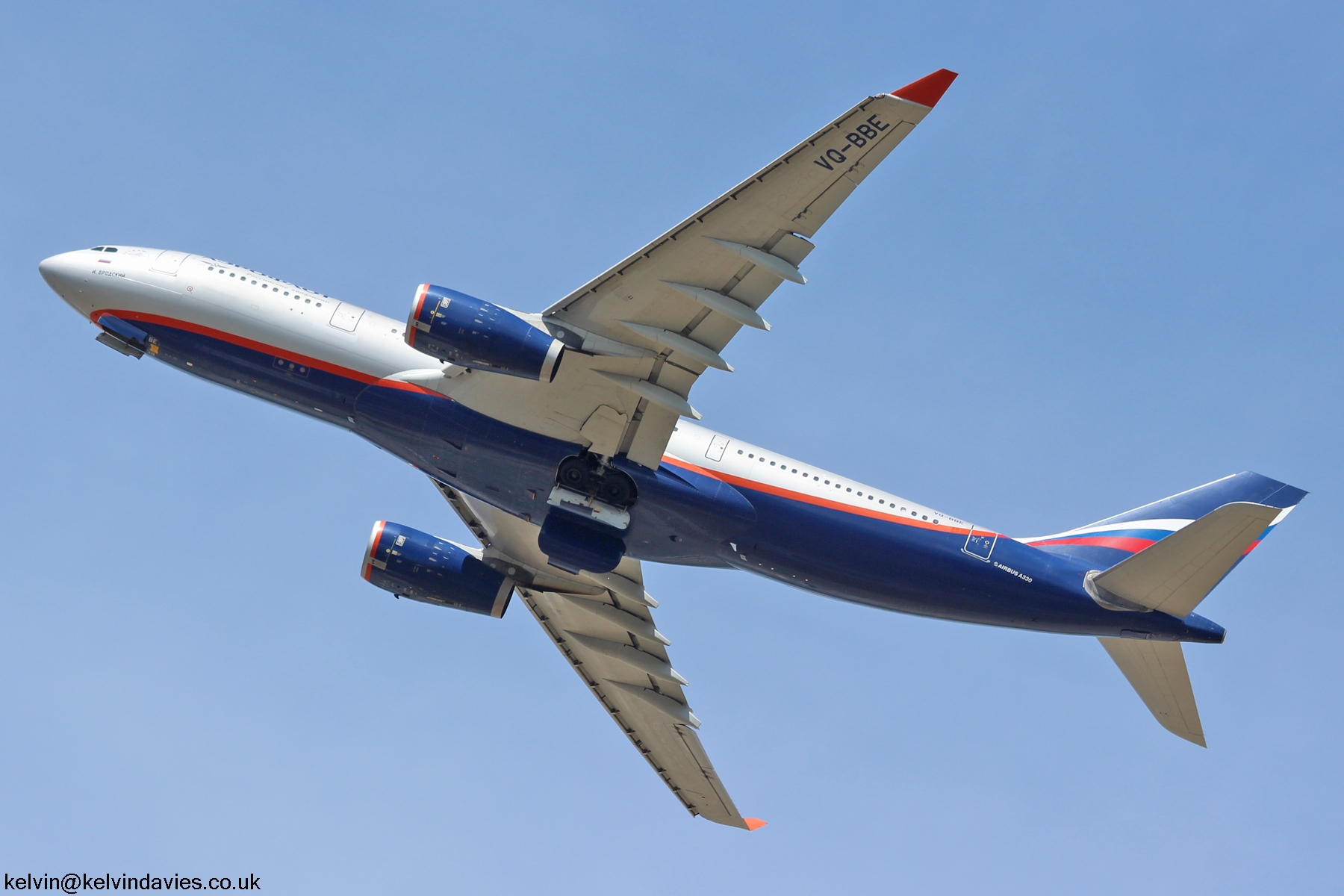 Aeroflot A330 VQ-BBE