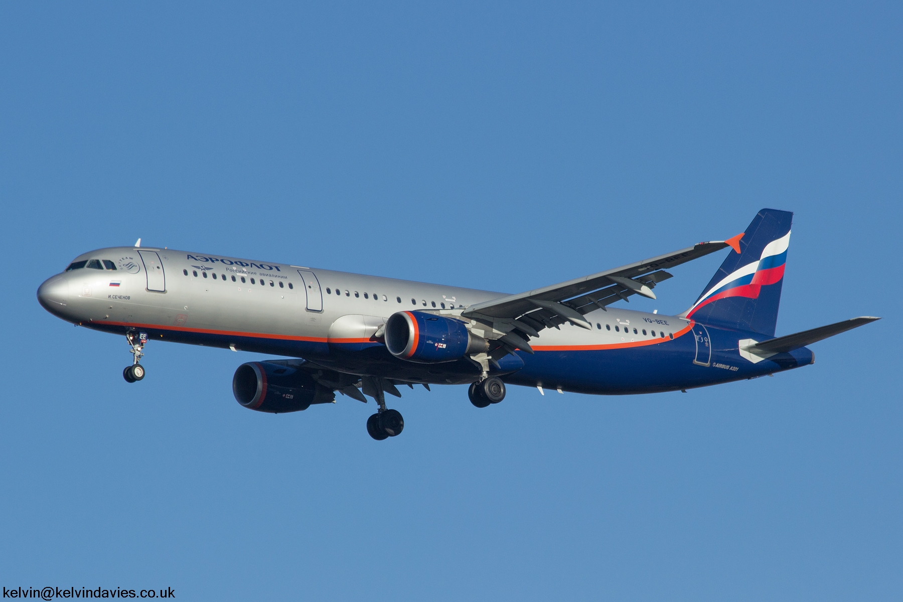 Aeroflot A321 VQ-BEE