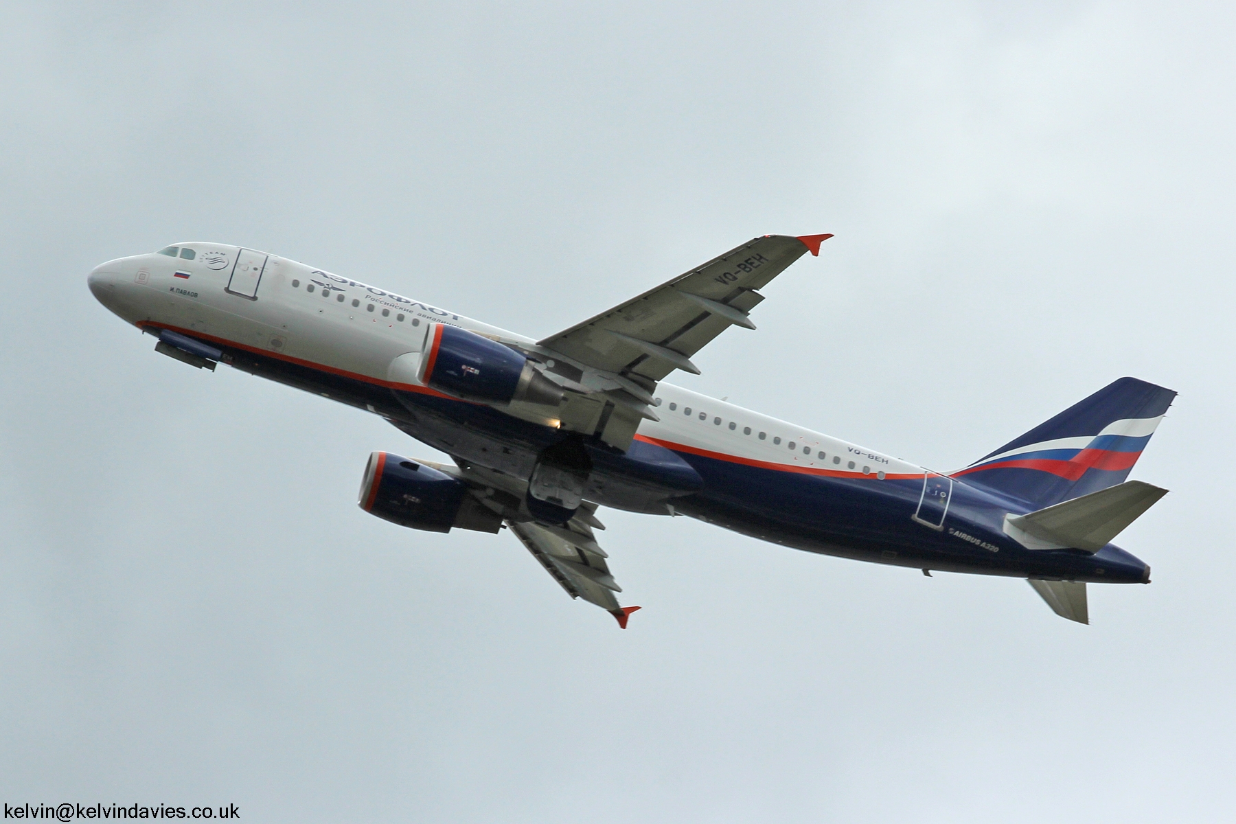 Aeroflot A320 VQ-BEH
