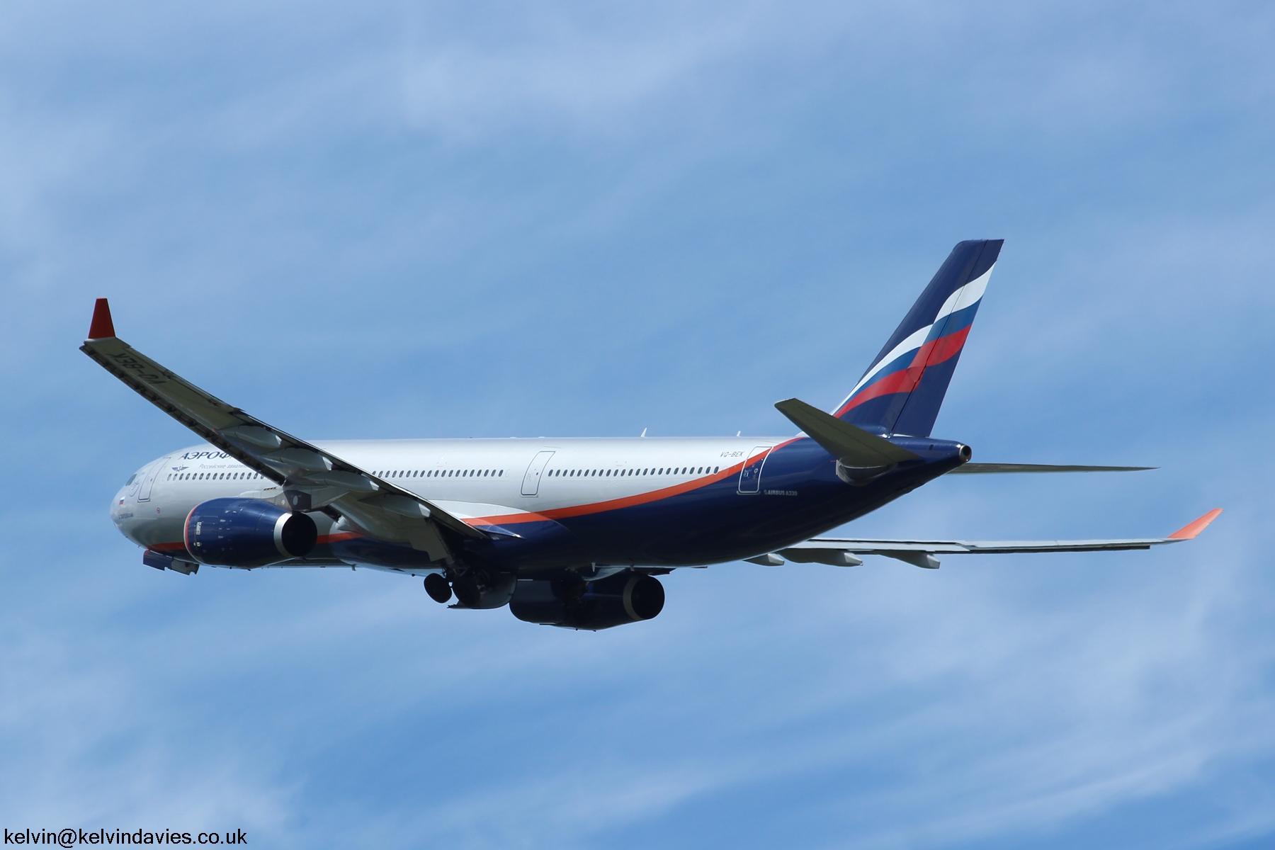 Aeroflot A330 VQ-BEK