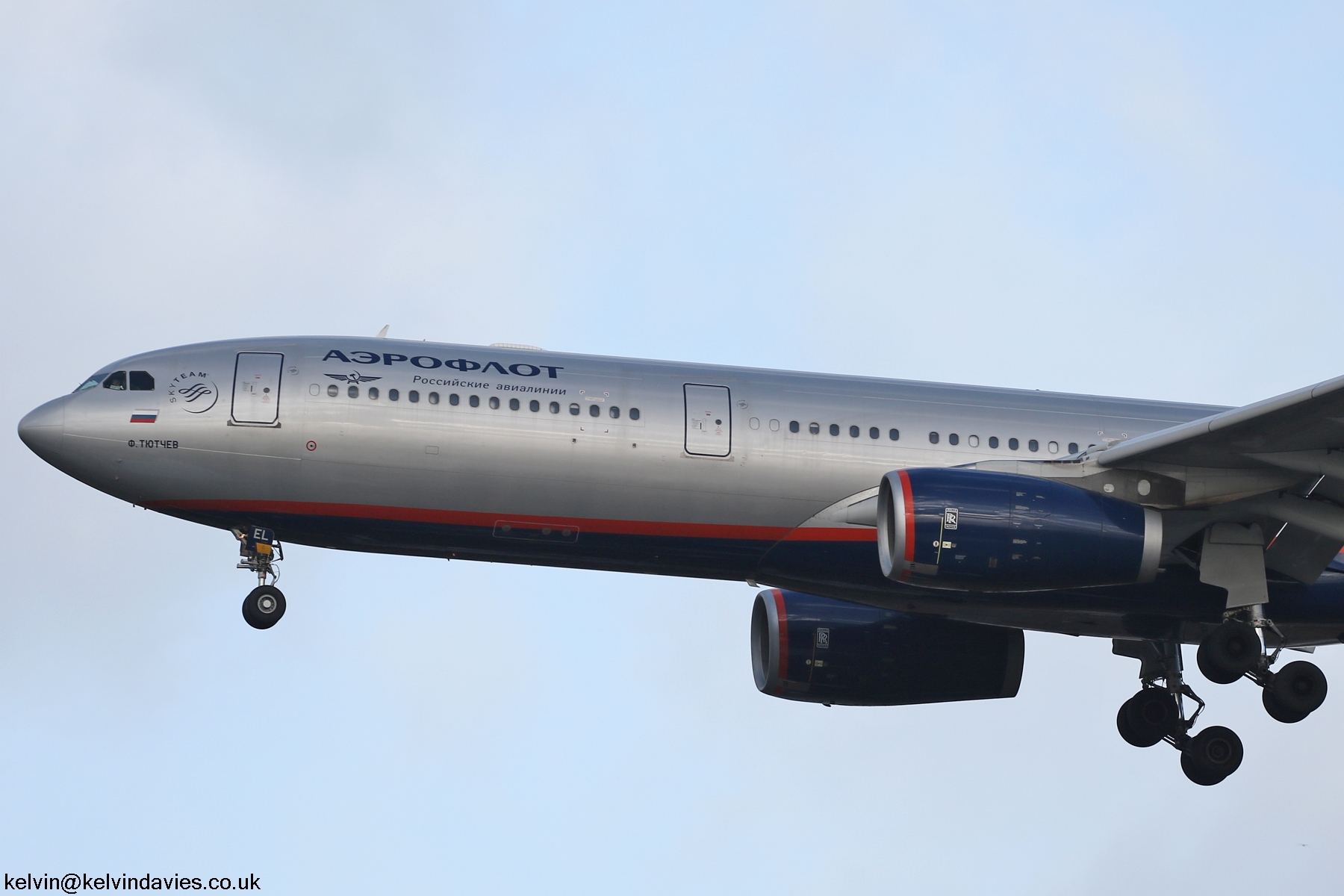 Aeroflot A330 VQ-BEL