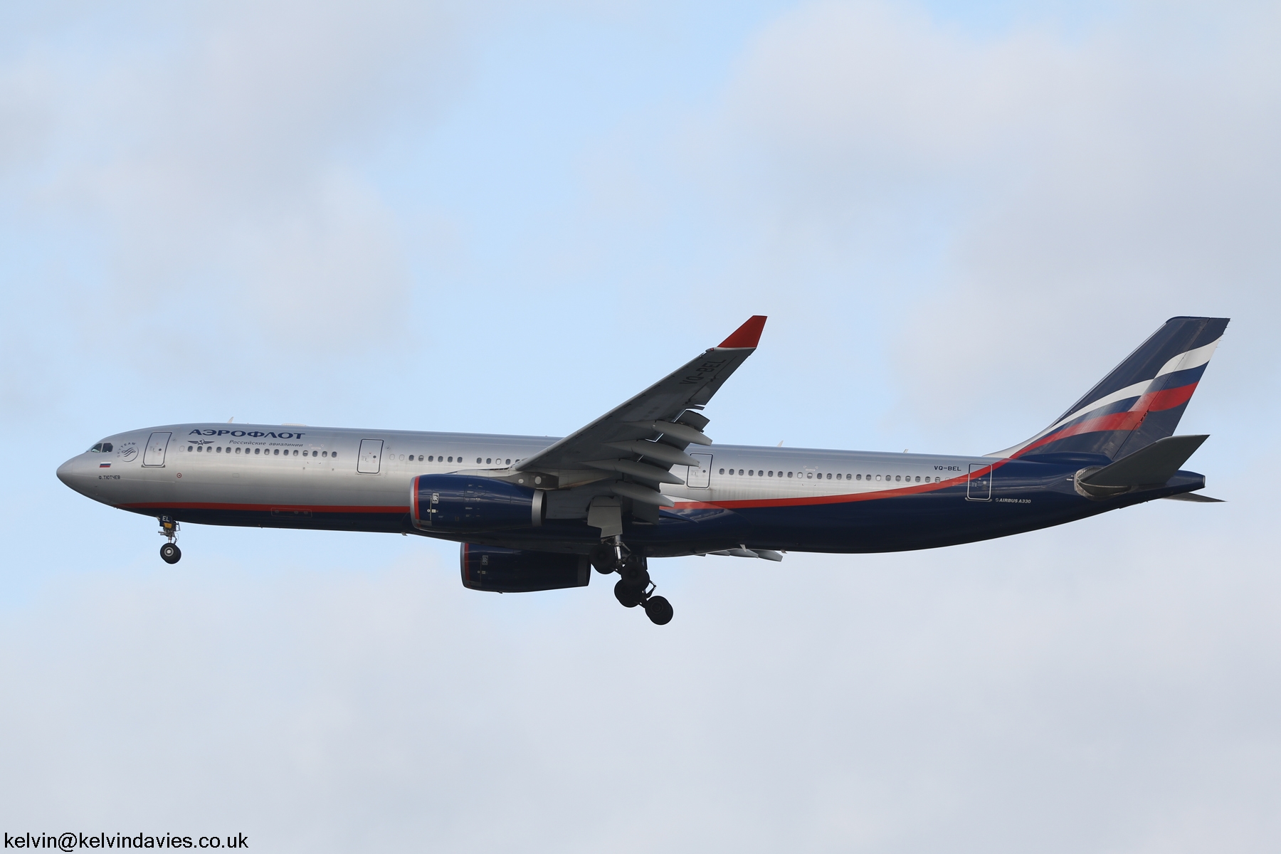 Aeroflot A330 VQ-BEL