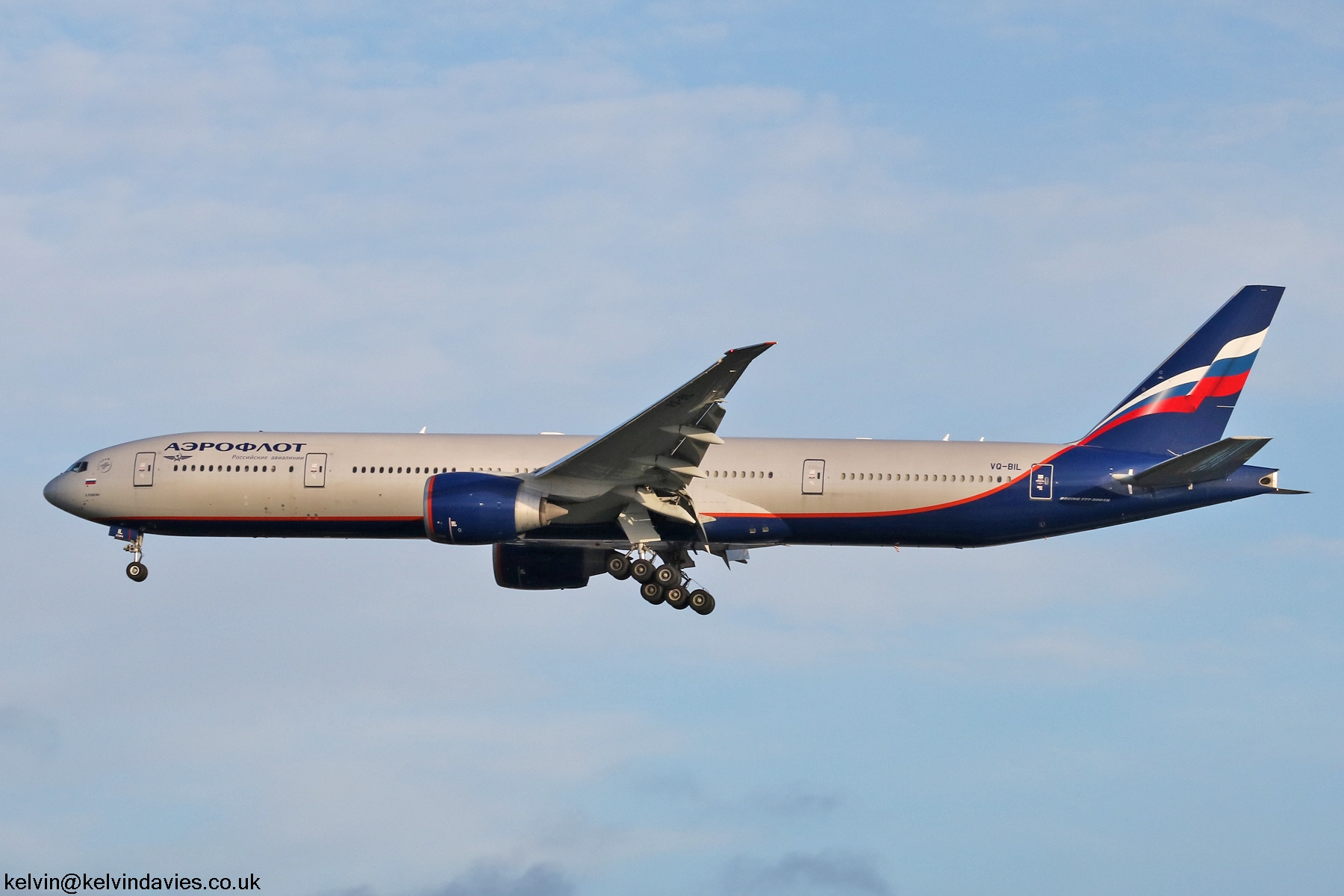 Aeroflot 777 VQ-BIL