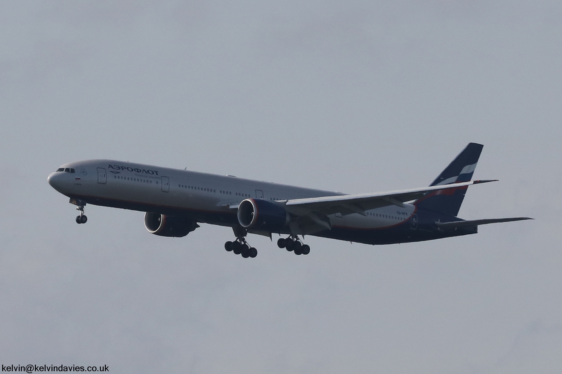 Aeroflot 777 VQ-BFK